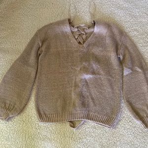 Beige sweater